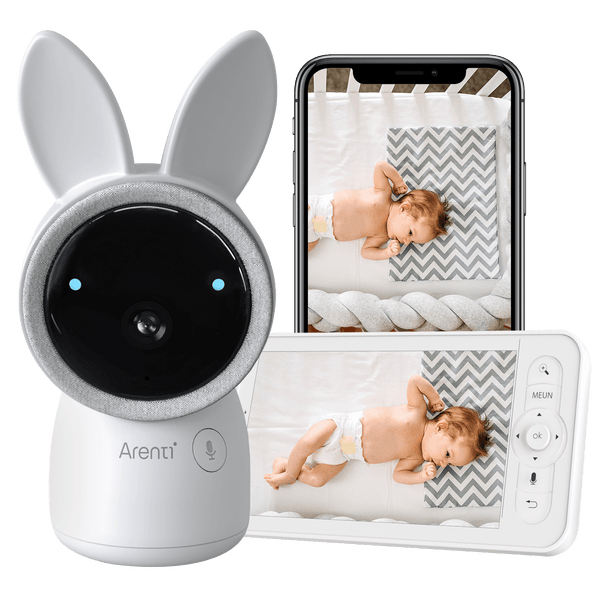 Arenti AInanny 2K Ultra HD Video Pan-Tilt Baby Monitor